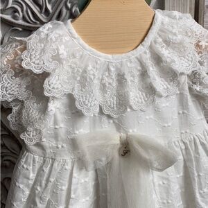 Foque 24 m Special occasion Spanish dress white